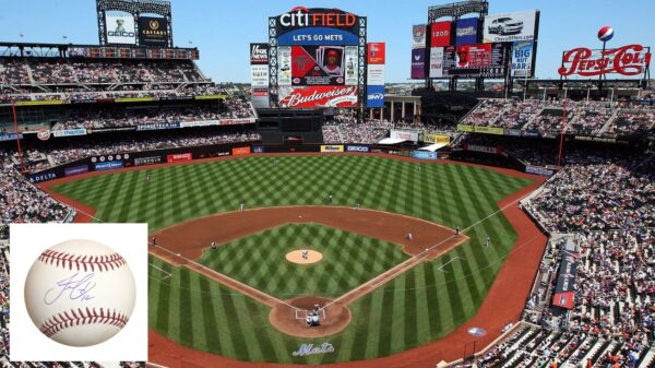 Mets Game at Citi Field & Francisco Lindor Authographed Baseball